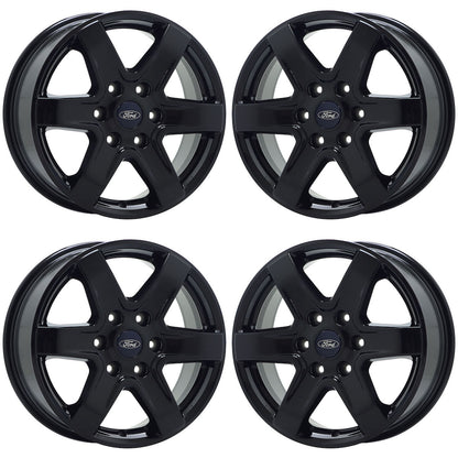 18" Ford Ranger Truck Gloss Black wheels rims Factory OEM set 4 10589 EXCHANGE
