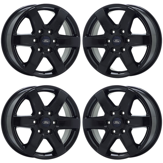 18" Ford Ranger Truck Gloss Black wheels rims Factory OEM set 4 10589 EXCHANGE