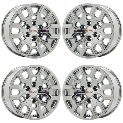 18" GMC Canyon Bright Chrome PVD wheels rims Factory OEM 14097 EXCHANGE
