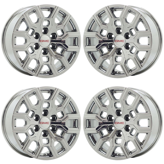 18" GMC Canyon Bright Chrome PVD wheels rims Factory OEM 14097 EXCHANGE