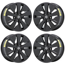 Load image into Gallery viewer, 17&quot; Nissan Altima Gloss Black Wheels Rims Factory Original OEM Set 62784
