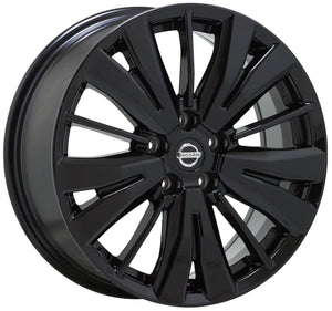 EXCHANGE 18" Nissan Pathfinder black wheels rims Factory OEM set 4 62742