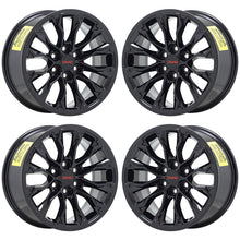 Load image into Gallery viewer, 17&quot; Chevy Colorado ZR2 Gloss Black wheels rims Factory OEM set 5891 EXCHANGE
