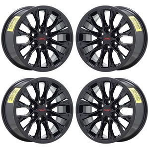 17" Chevy Colorado ZR2 Gloss Black wheels rims Factory OEM set 5891 EXCHANGE