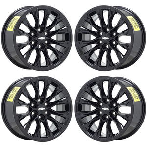 17" Chevy Colorado ZR2 Gloss Black wheels rims Factory OEM set 5891 EXCHANGE