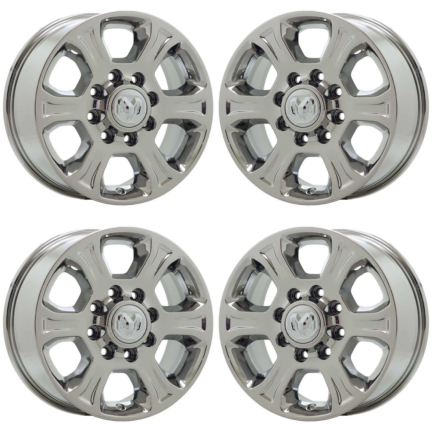 18" Dodge Ram 2500-3500 Truck Bright Chrome wheels Factory OEM 2692 EXCHANGE