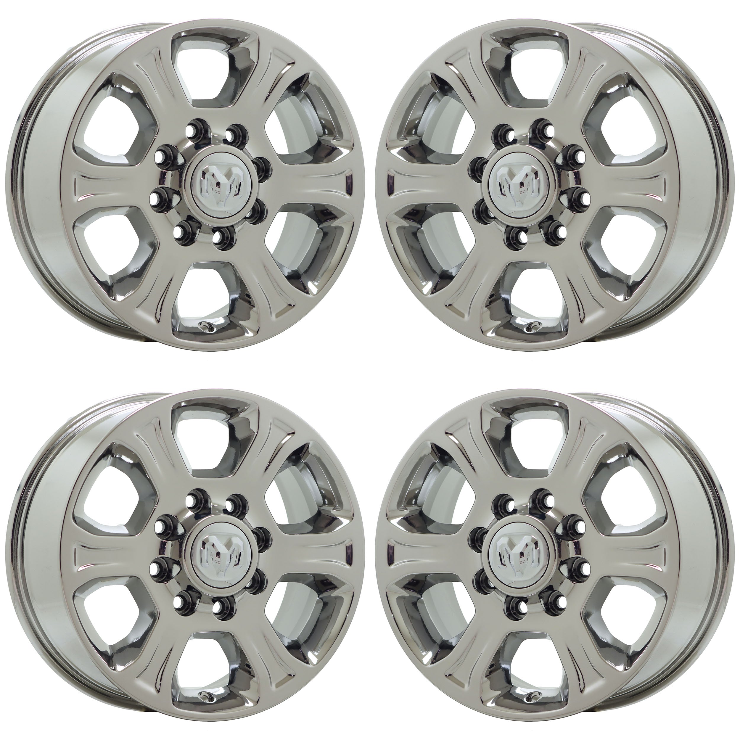 18" Dodge Ram 2500-3500 Truck Bright Chrome wheels Factory OEM 2692 EXCHANGE