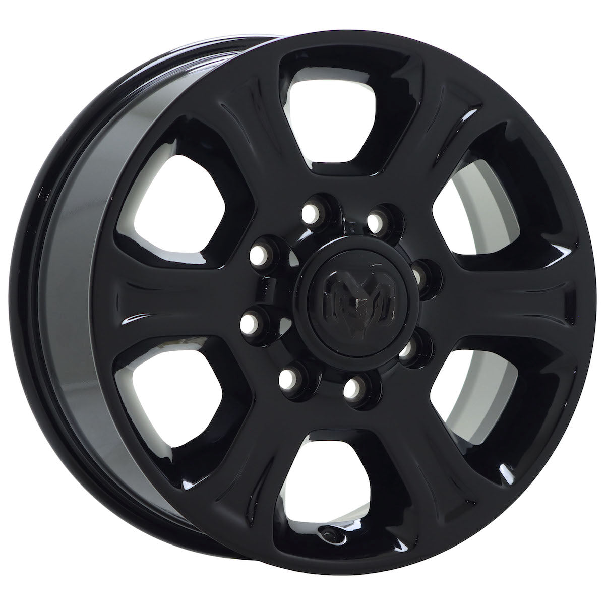 18" Dodge Ram 2500-3500 Truck Gloss Black wheels Factory OEM 2692 EXCHANGE
