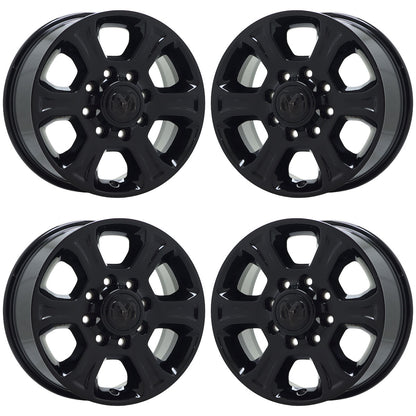 18" Dodge Ram 2500-3500 Truck Gloss Black wheels Factory OEM 2692 EXCHANGE