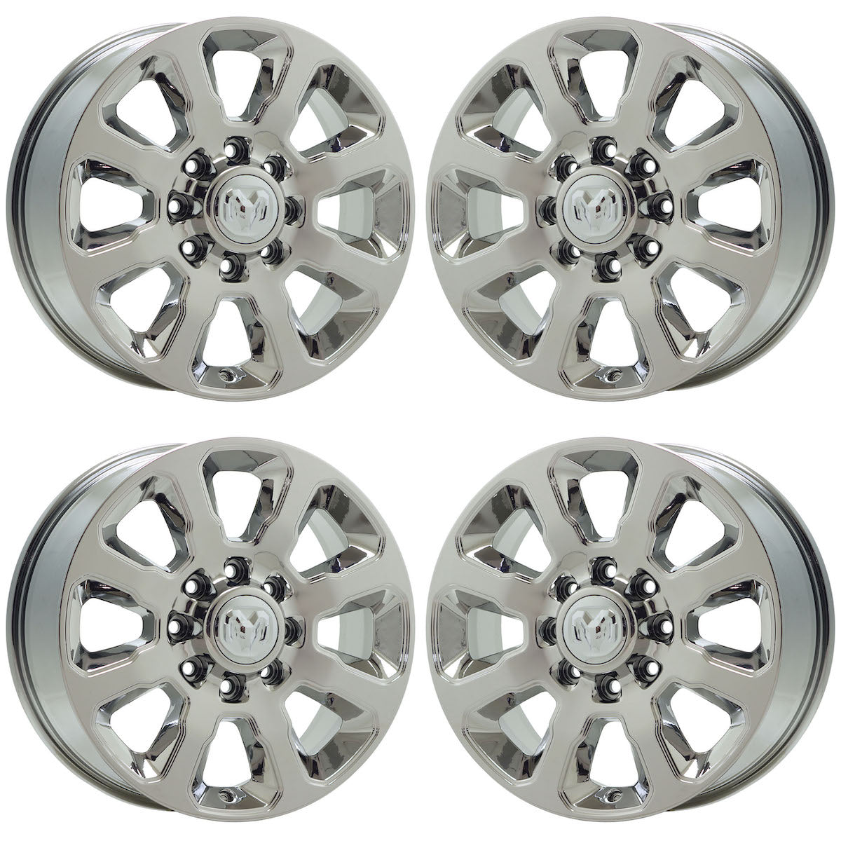 20" Dodge Ram 2500-3500 Truck Bright Chrome wheels Factory OEM 2698 EXCHANGE