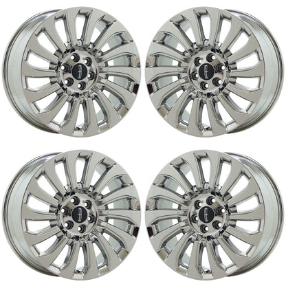 22" Lincoln Navigator Bright Chrome wheels rims Factory OEM 10499 EXCHANGE