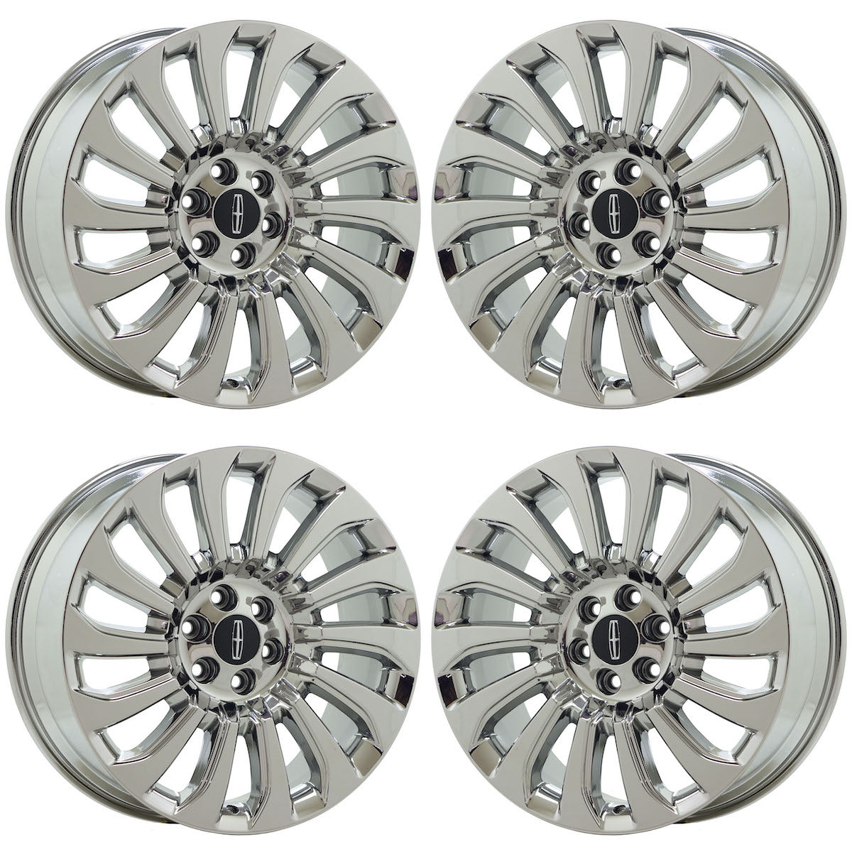 22" Lincoln Navigator Bright Chrome wheels rims Factory OEM 10499