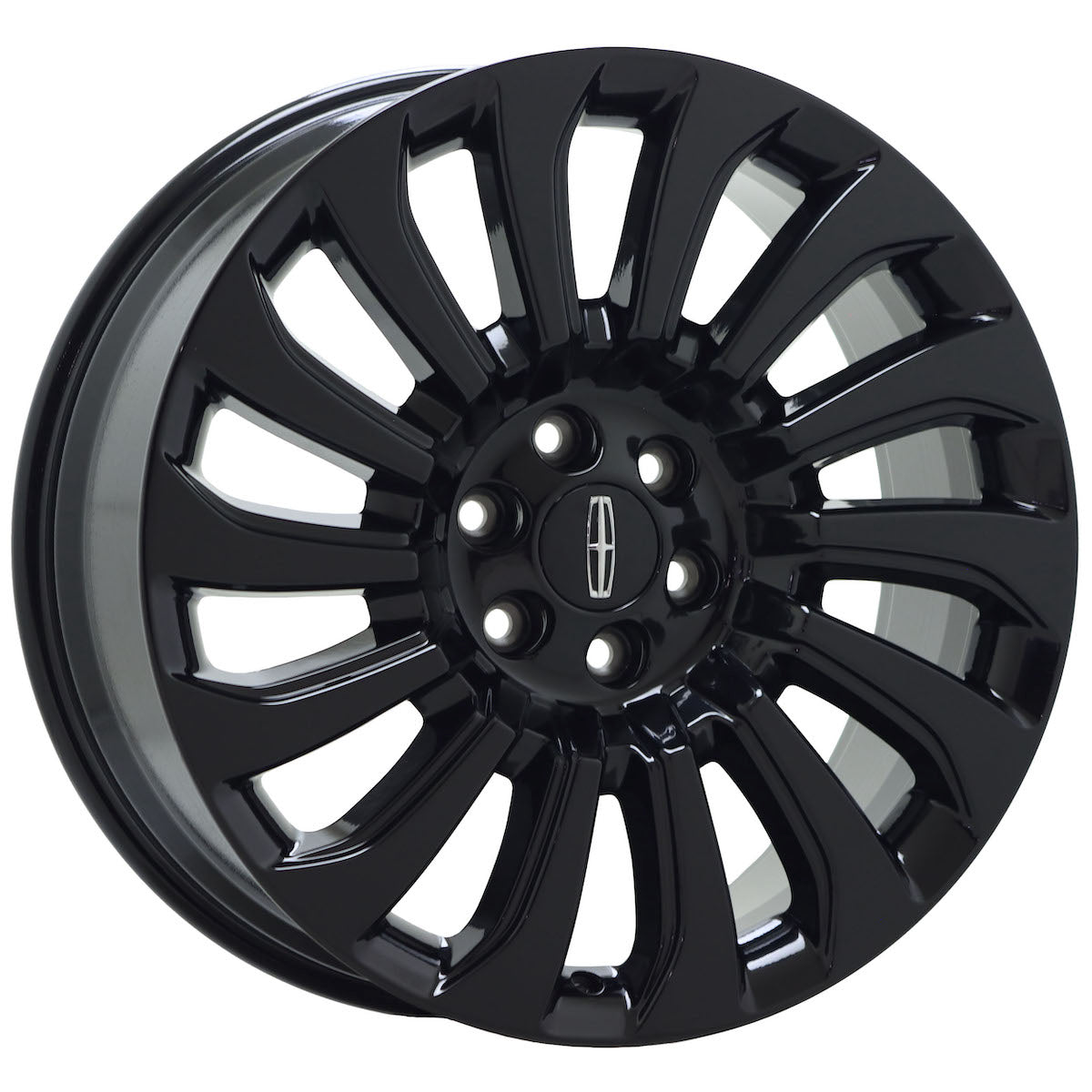 22" Lincoln Navigator Gloss Black wheels rims Factory OEM 10499 EXCHANGE