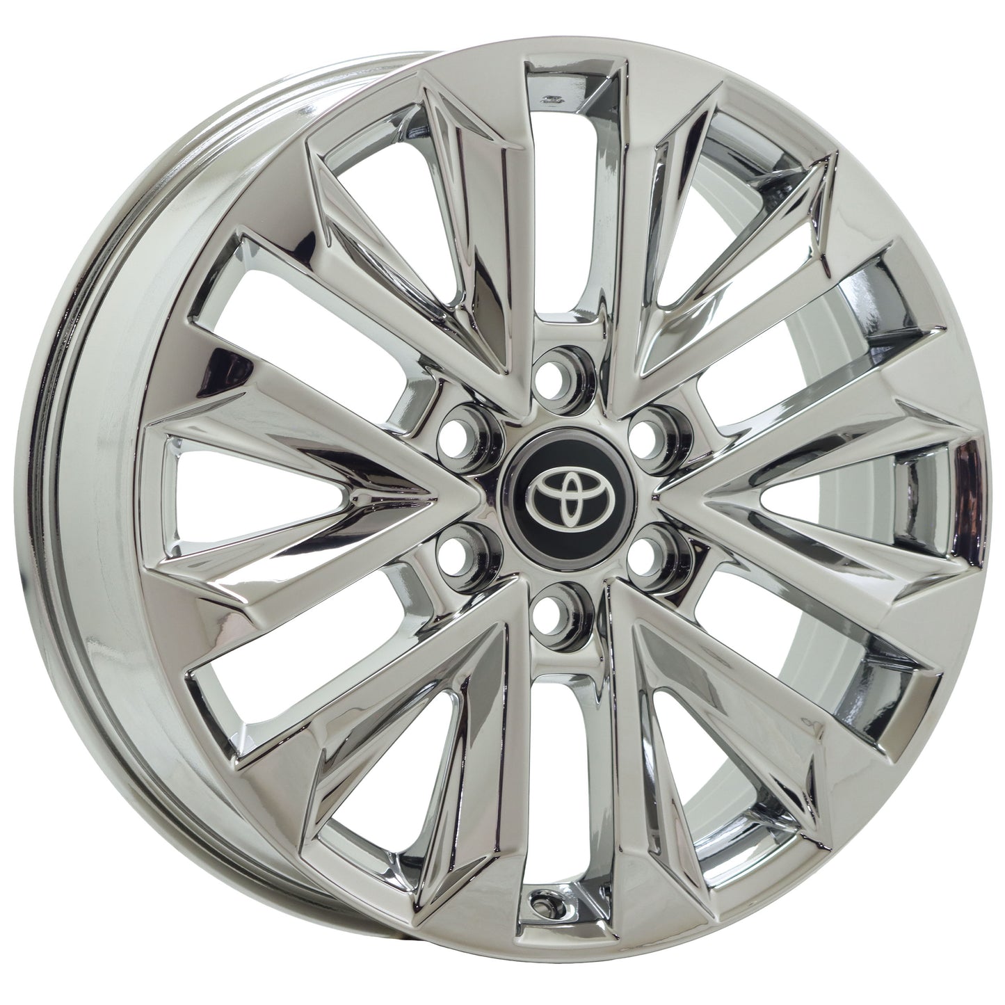 20" Toyota Land Cruiser Bright Chrome wheels rims Factory OEM set 10645 EXCHANGE