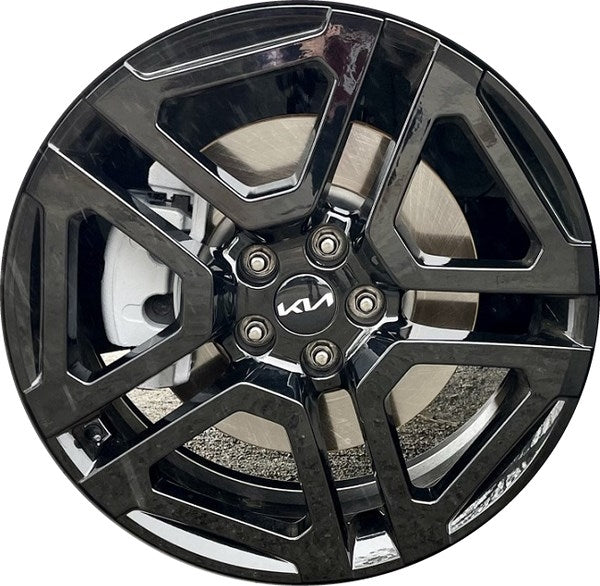 20" Kia Telluride Gloss Black wheel rim Factory OEM Single REFINISHED 74721