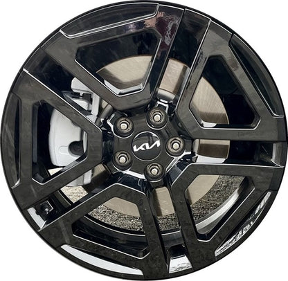 20" Kia Telluride Gloss Black wheel rim Factory OEM Single REFINISHED 74721