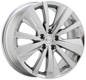 19" Nissan Altima Maxima PVD Chrome wheels rims Factory OEM 2019 2020 set 62785