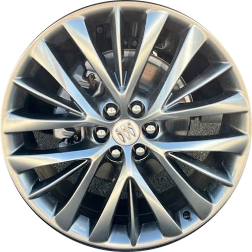 22" Buick Enclave Painted Silver wheel rim Factory OEM Single (1) 90043 EXCHANGE