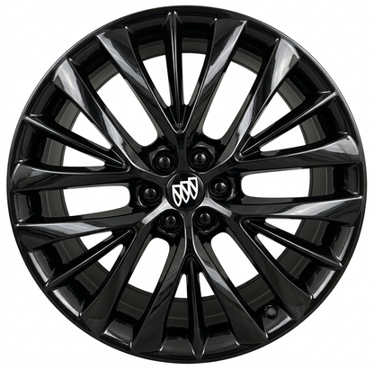 22" Buick Enclave Gloss Black wheels rims Factory OEM set 4 90043 EXCHANGE