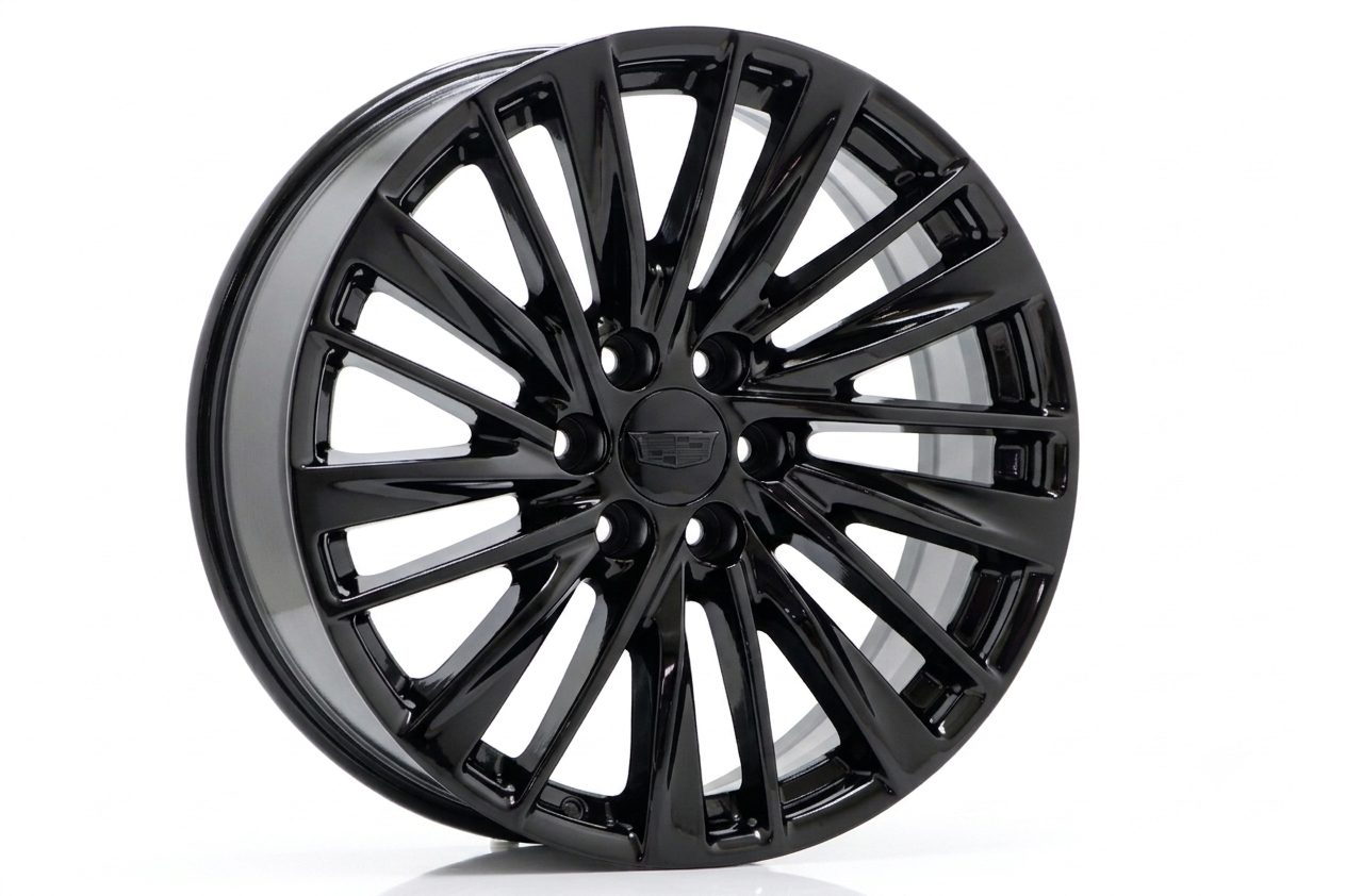 22" Cadillac Escalade Gloss Black wheels rim Factory OEM SET 4 87835102 EXCHANGE