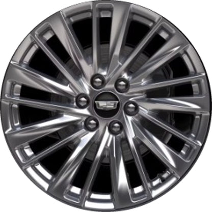 22" Cadillac Escalade Polished wheel rim Factory OEM Single 87835102 EXCHANGE