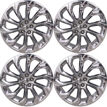 21" Lincoln Nautilus Bright Chrome wheels rims Factory OEM 10564 2024-2026