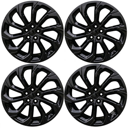 21" Lincoln Nautilus Gloss Black wheels rims Factory OEM 10564 2024 - 2026