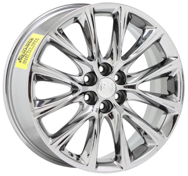 20" Buick Enclave GMC Acadia Bright Chrome wheels rims Factory OEM set 5852