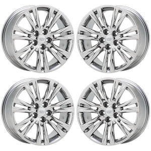 19" Cadillac XTS PVD Chrome wheels rims Factory OEM 4818