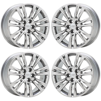 19" Cadillac XTS Bright Chrome wheels rims Factory OEM 4818