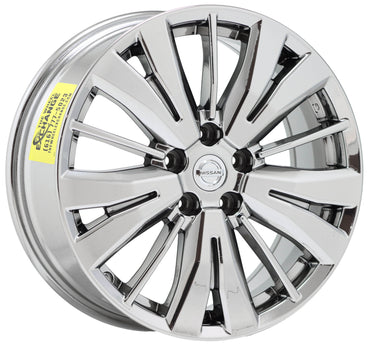 18" Nissan Pathfinder Bright Chrome wheels rims Factory OEM set 4 62742
