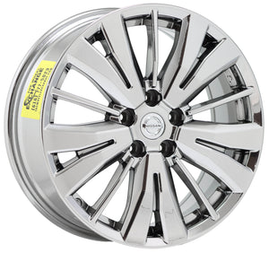 EXCHANGE 18" Nissan Pathfinder PVD Chrome wheels rims Factory OEM set 4 62742