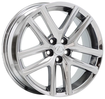 17" Lexus CT200 Bright Chrome Wheels Factory OEM set 4 74298