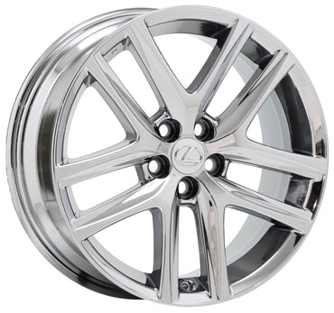 17" Lexus CT200 Bright Chrome Wheels Factory OEM set 4 74298