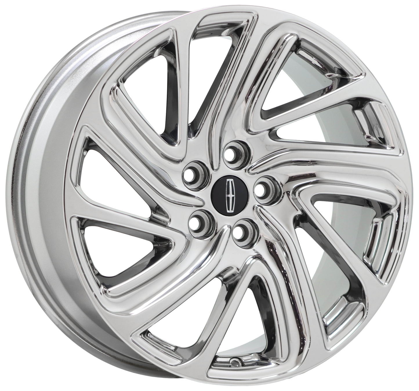 19" Lincoln Aviator Bright Chrome wheels rims Factory OEM set 10187