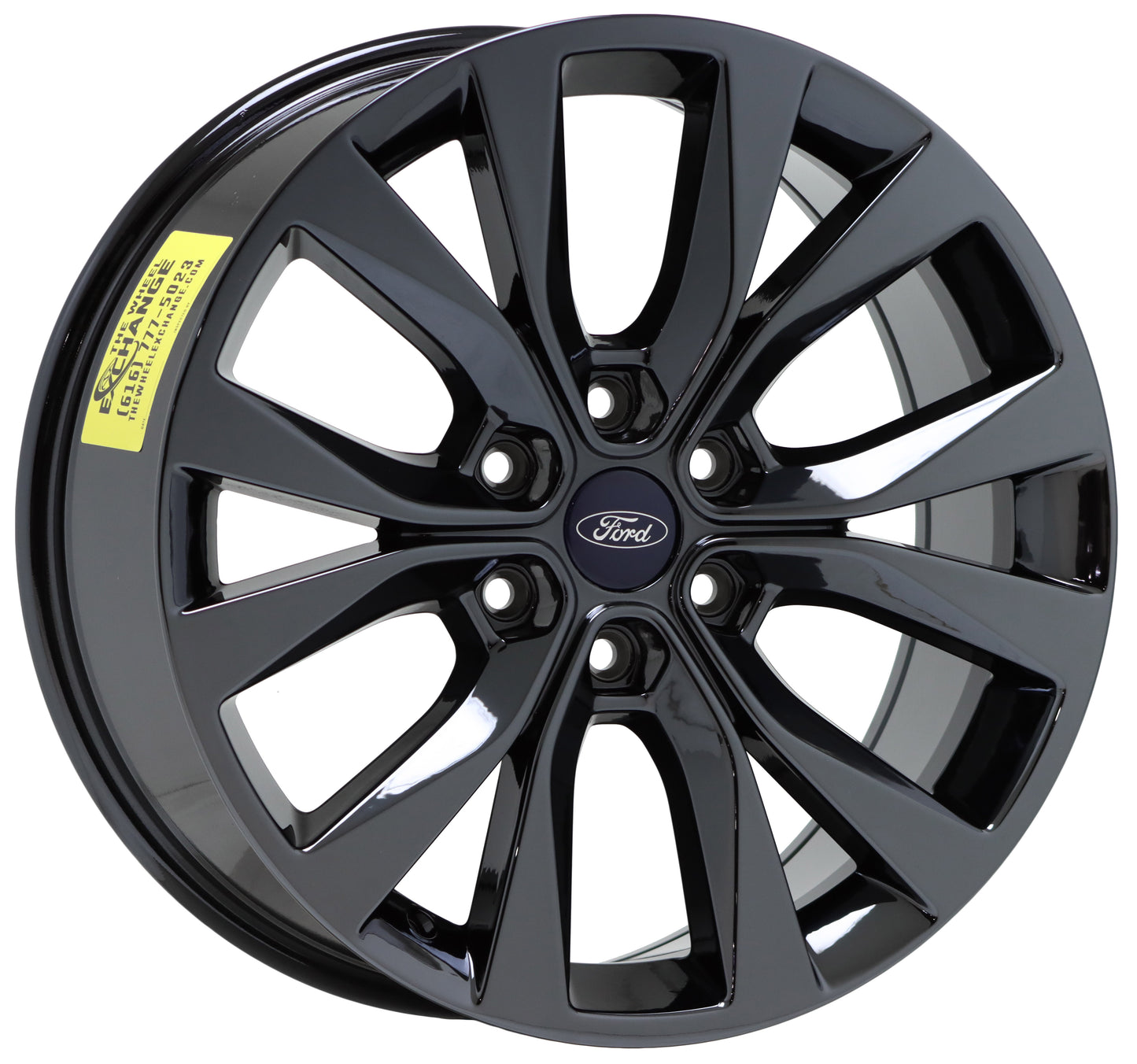 20" Ford F150 Truck Black Chrome wheels rims Factory OEM set 10003