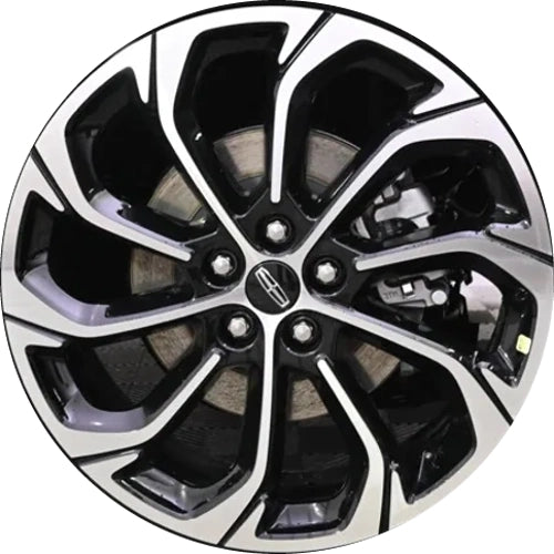 One 21x8" Lincoln Nautilus Machine Black wheel rim Factory OEM 10564 2024 - 2026