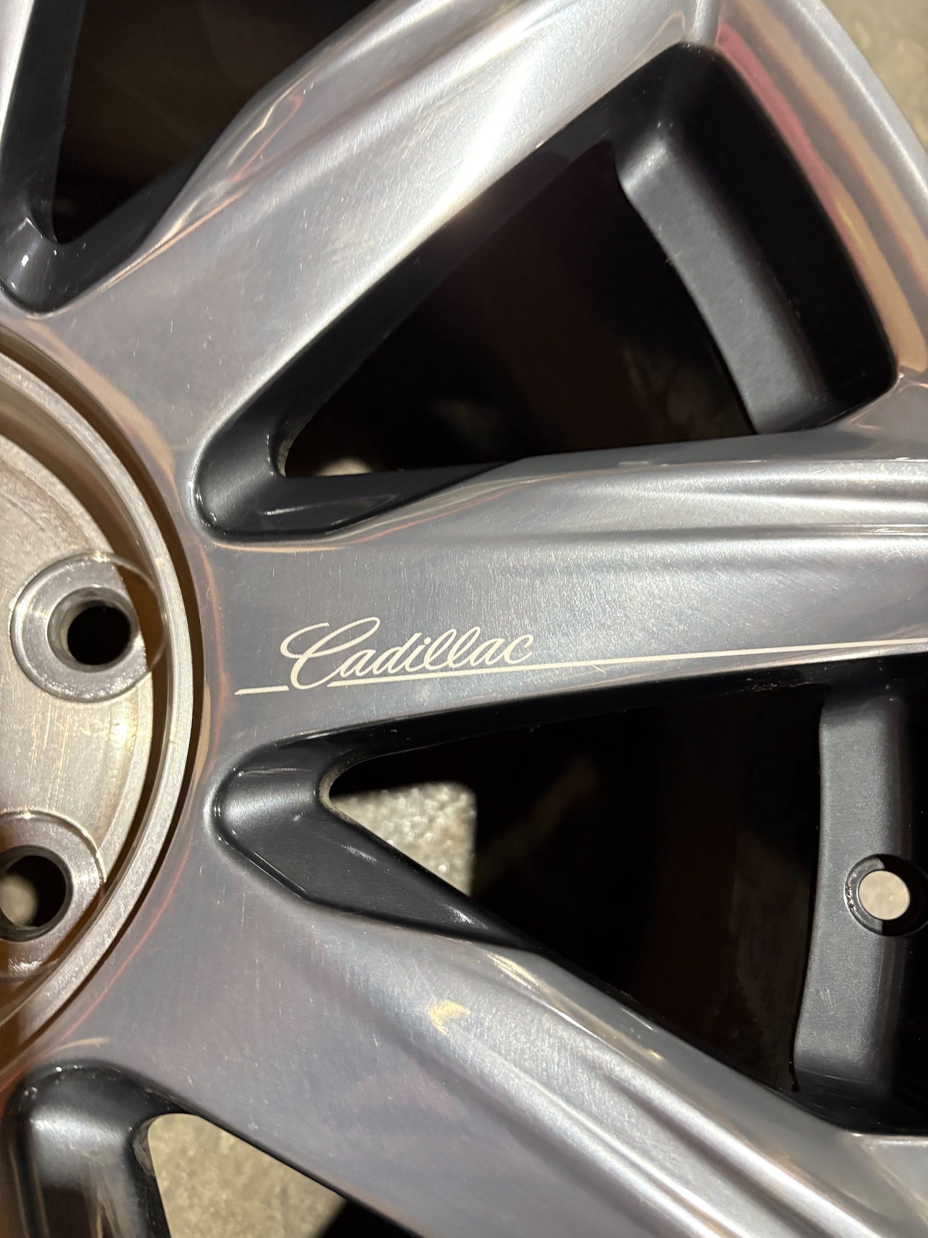 22x9" Cadillac Escalade polished and grey wheel rim Factory OEM 4874 84714163