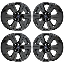 Load image into Gallery viewer, EXCHANGE 22&quot; Ford F150 truck Black Chrome wheels rims Factory OEM set 10064
