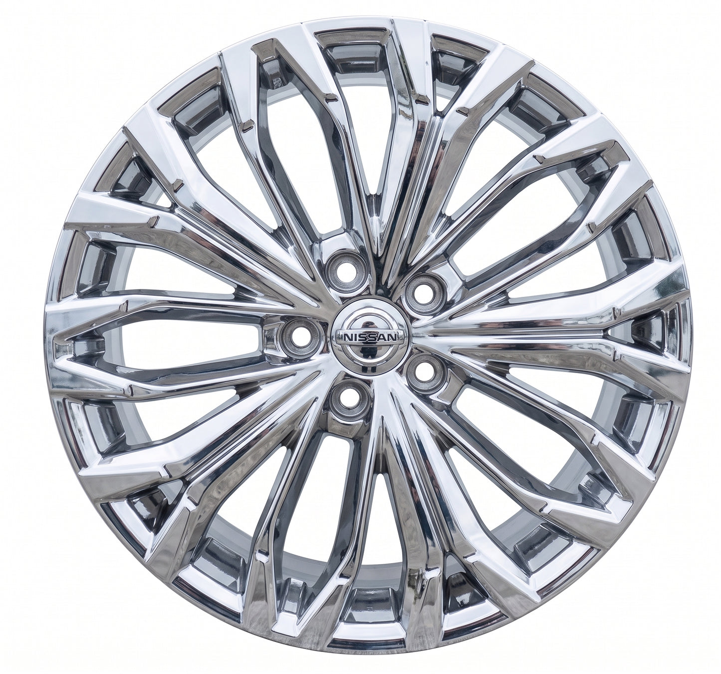 19x7.5" Nissan Rogue Bright Chrome wheels rims Factory OEM set 62883 EXCHANGE