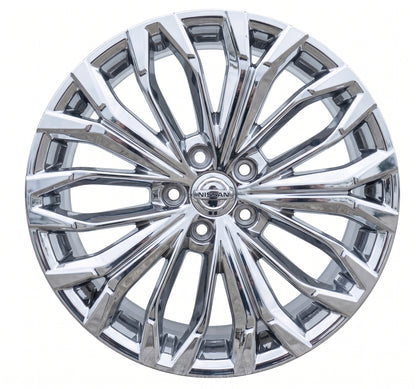 19x7.5" Nissan Rogue Bright Chrome wheels rims Factory OEM set 62883 EXCHANGE