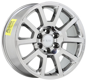 20" GMC Sierra 1500 Yukon PVD Chrome wheels rims Factory OEM set 4 5699
