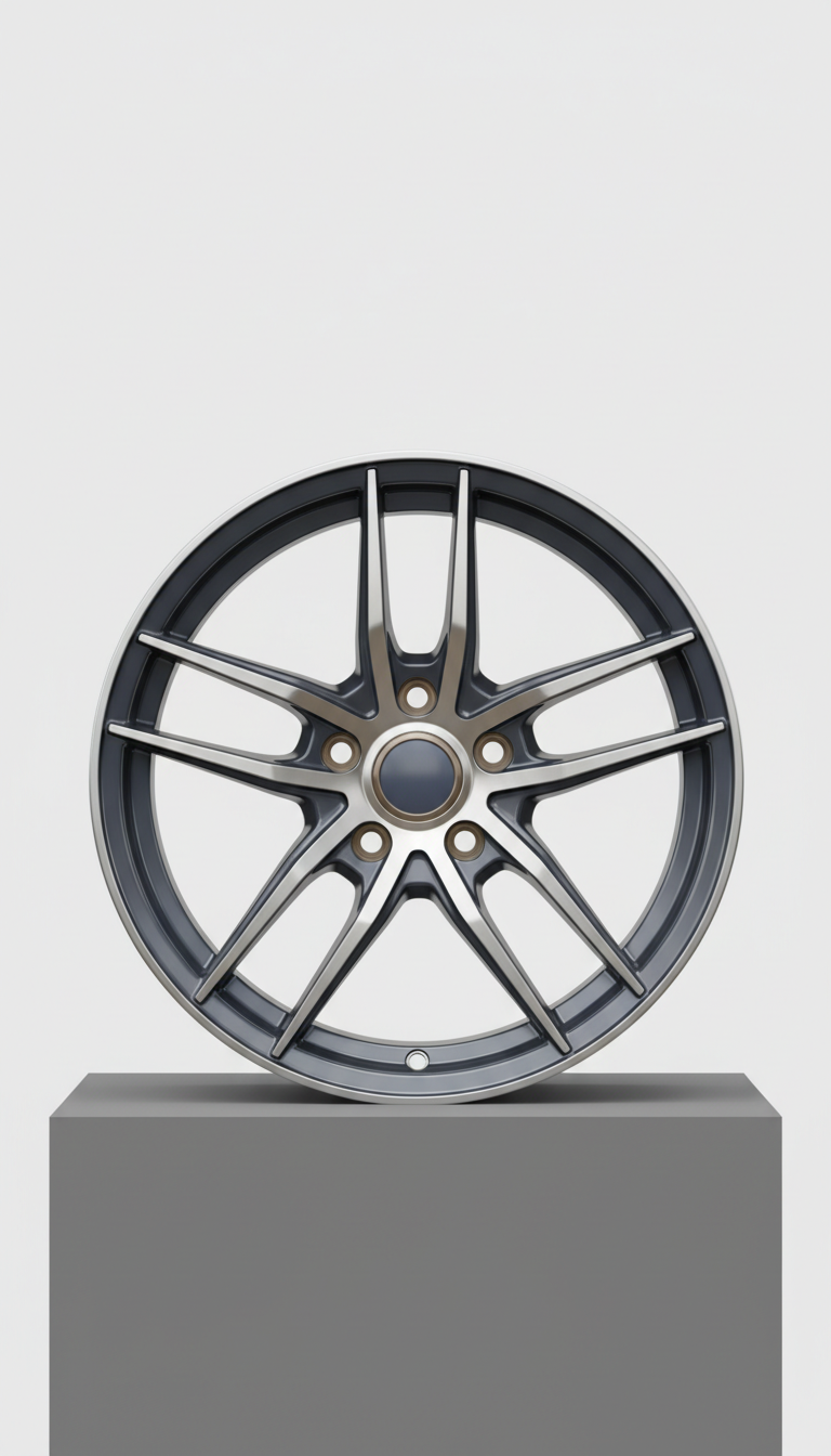 High-Gloss Multi-Spoke Sport Rim