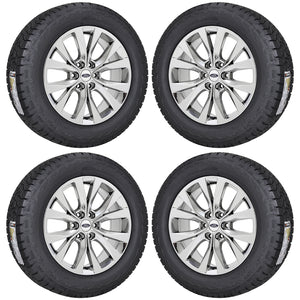 20" Ford F150 Expedition PVD Chrome Wheels Rims Factory OEM Hankook Tires 10003