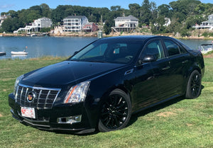 18" Cadillac CT5 CTS Premium Luxury Black wheels rims Factory OEM set 4837