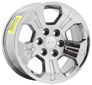 18" GMC Sierra 1500 Z71 PVD Chrome wheels rims Factory OEM set 4 5647