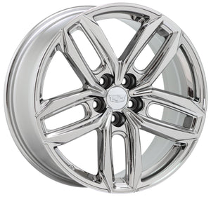 20" Cadillac XT4 PVD Chrome wheels rims Factory OEM GM set 4 4823