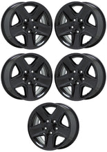 Load image into Gallery viewer, EXCHANGE 17&quot; Jeep Gladiator black wheels rims Factory OEM 9235 set 5
