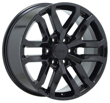 Load image into Gallery viewer, 20&quot; GMC Sierra Yukon 1500 black wheels rims Factory OEM 2019 2020 GM set 4 5924
