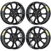 Load image into Gallery viewer, EXCHANGE 20&quot; Jeep Grand Cherokee Summit Black wheels rims Factory OEM set4 9212
